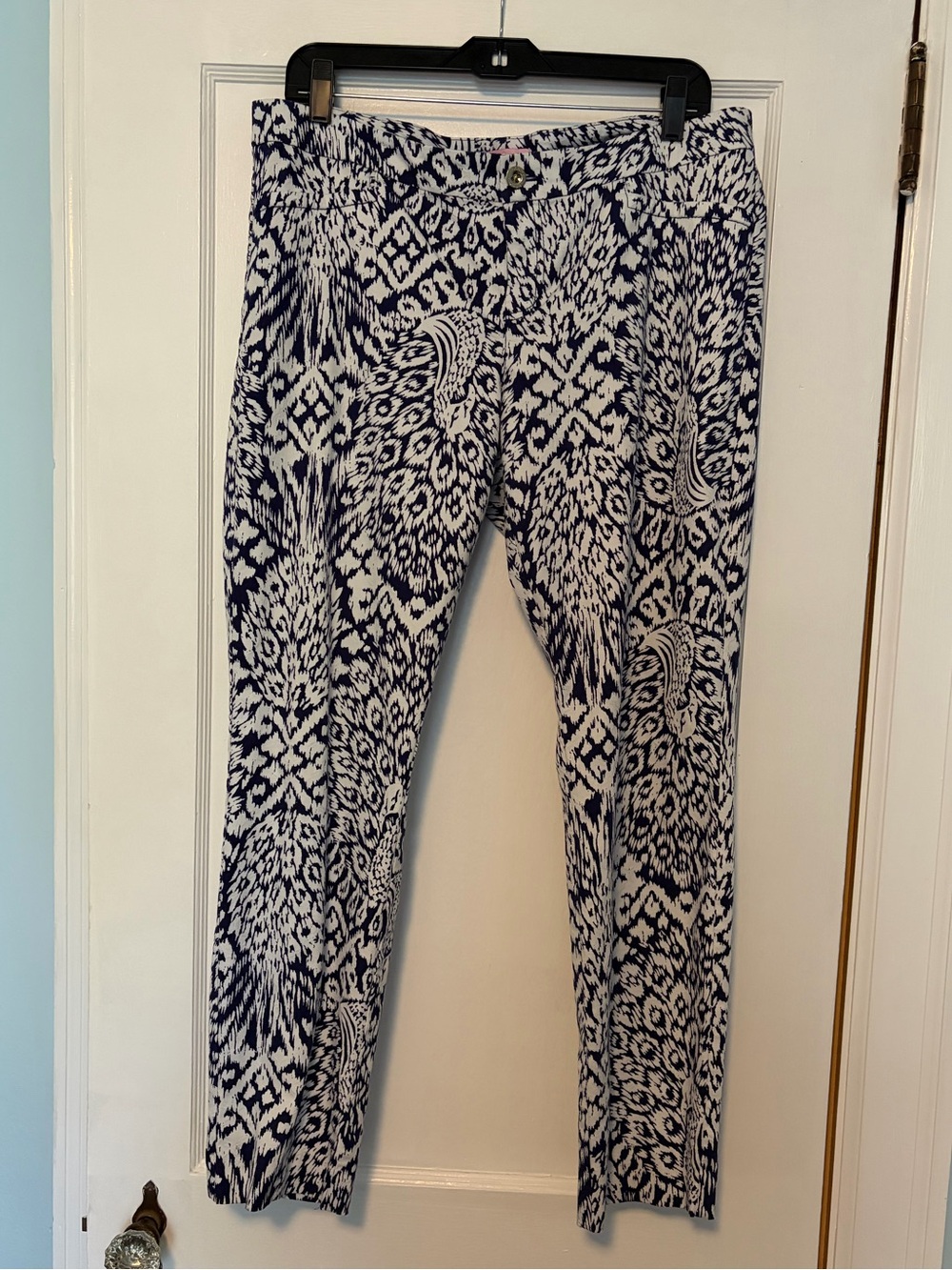 Lilly Pulitzer Kelly Skinny Ankle Pants - Size 14